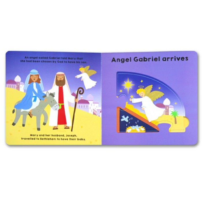 HOT SALE PRODUK PILIHAN PRIDDY BOOKS THE NATIVITY BOARD BOOK WITH CHUNKY PUZZLE TERLARIS