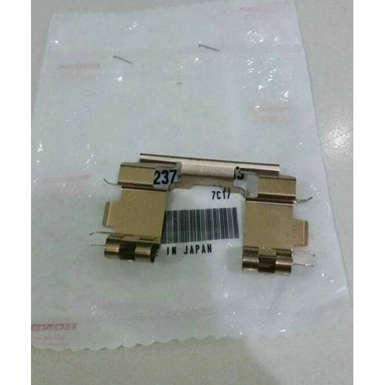 RETAINER ATAU PLAT KAMPAS REM DEPAN MOBIL JAZZ CITY FREED BRIO