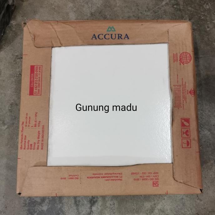 @=@=@=@=] KHUSUS GOJEK - KERAMIK PUTIH ACCURA MULIA 30x30 CM