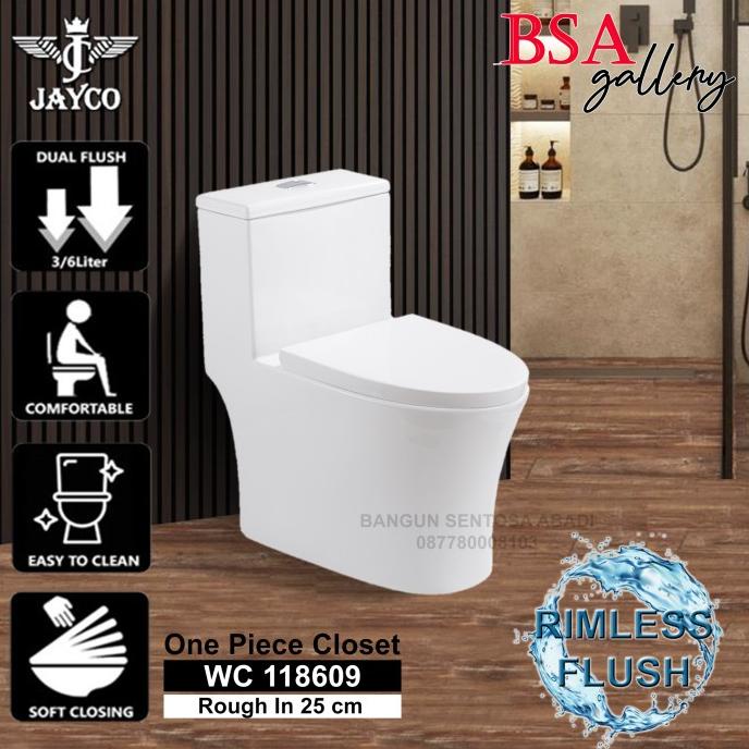 ] KLOSET DUDUK KODOK / MONOBLOK ONE PIECE JAYCO WC DUDUK MODEL TOTO