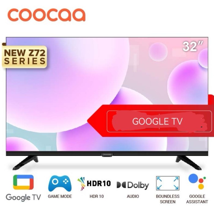 Coocaa 32Z72 Digital Smart Android Google Tv 32 Inch Dvbt2