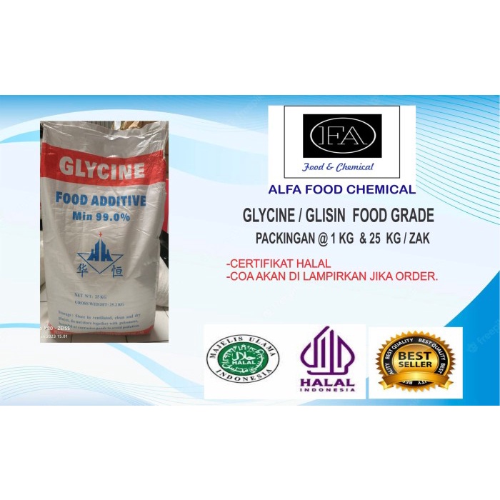 GLYCINE/GLISIN FOOD GRADE