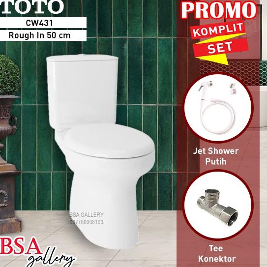 #####] KLOSET DUDUK TOTO CW431J MURAH/ KLOSET TOTO ORIGINAL WC / KLOSET DUDUK