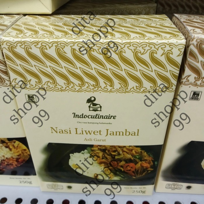 

INDOCULINAIRE NASI LIWET JAMBAL ASLI GARUT 250GR SP