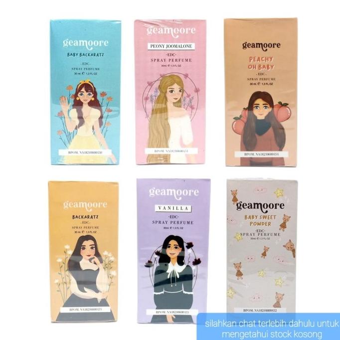 ```````] GEAMOORE PARFUM SPRAY 30ML ADDICTED SERIES / PARPUM GEAMORE COLOGNE