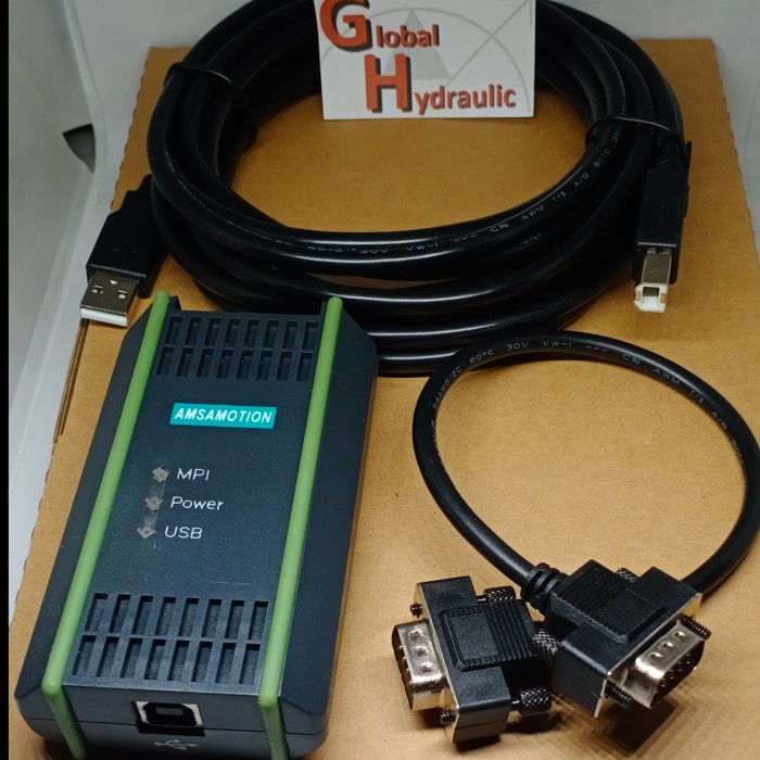 USB-MPI PPI DP PLC programming cable SIEMENS S7-200/300/400 4.5Meter