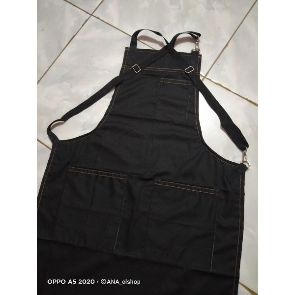 Terlaris Celmek Apron Body Cafe Barista Apron Chef Apron Barber Masak Celmek Fu