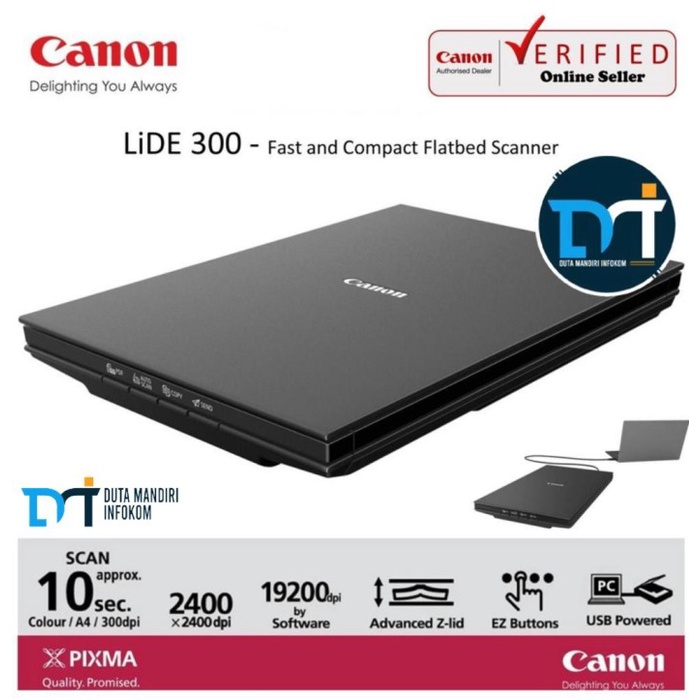 SCANNER CANON LIDE 300(PENGGANTI LIDE 120)