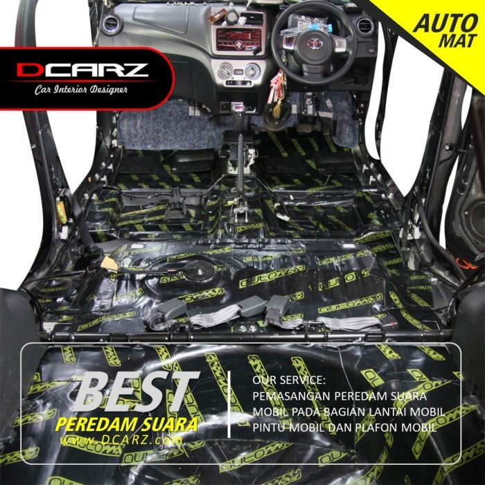 Terlaris Peredam Suara Mobil Sigra Paket Lantai + Pintu