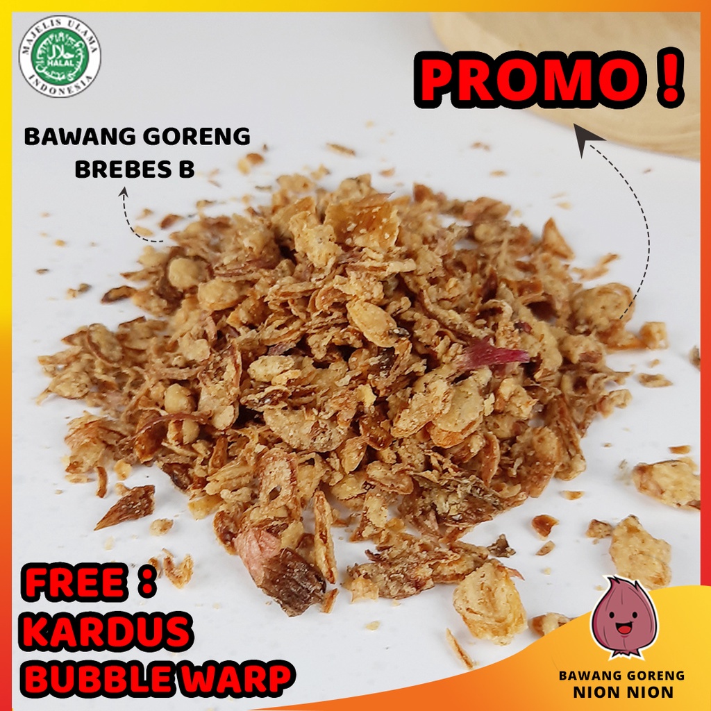 

Bawang Goreng Brebes 1 Kg Brambang Goreng