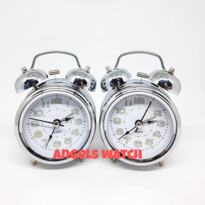 jam weker kring besar nyaring/ jam meja weker alarm kring kuping