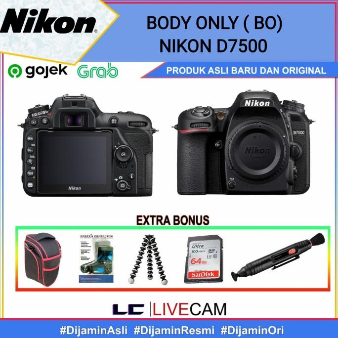 SALE NIKON D7500 BODY ONLY / KAMERA NIKON D7500 BODY / BODY NIKON D7500