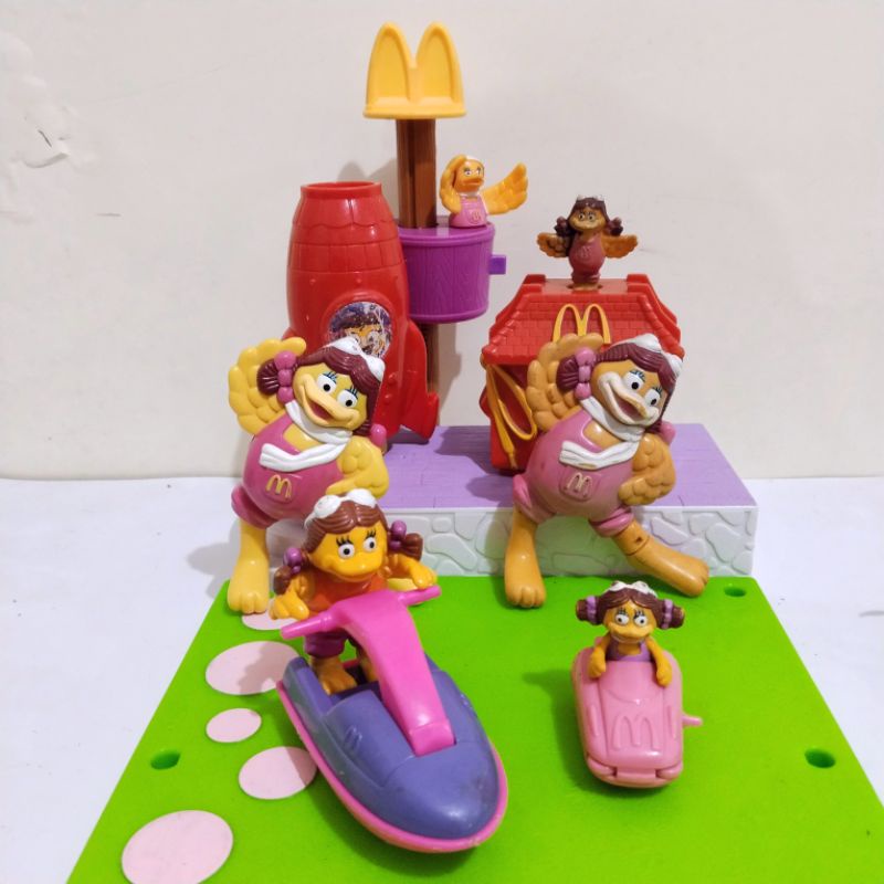 Figure Happy Meal Maskot McD - Birdy (Si Burung) / Mascot McDonalds' - Birdie (Second/Preloved)