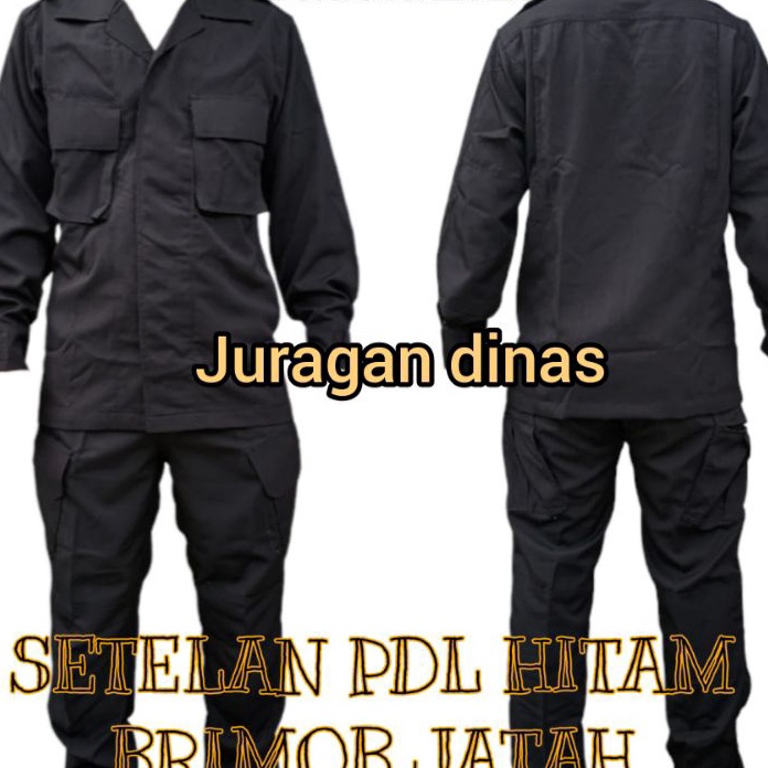 Star Seller (2023) Baju PDL Hitam Brimob Tactical Original Asli Jatah POLRI pembagian terbaru.