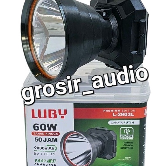 12.12 SENTER KEPALA LUBY L2903L L2903K ,SENTER HEAD LUBY 60W 2903 ,SENTER LUBY 60WATT ,LUBY 60W ORIG
