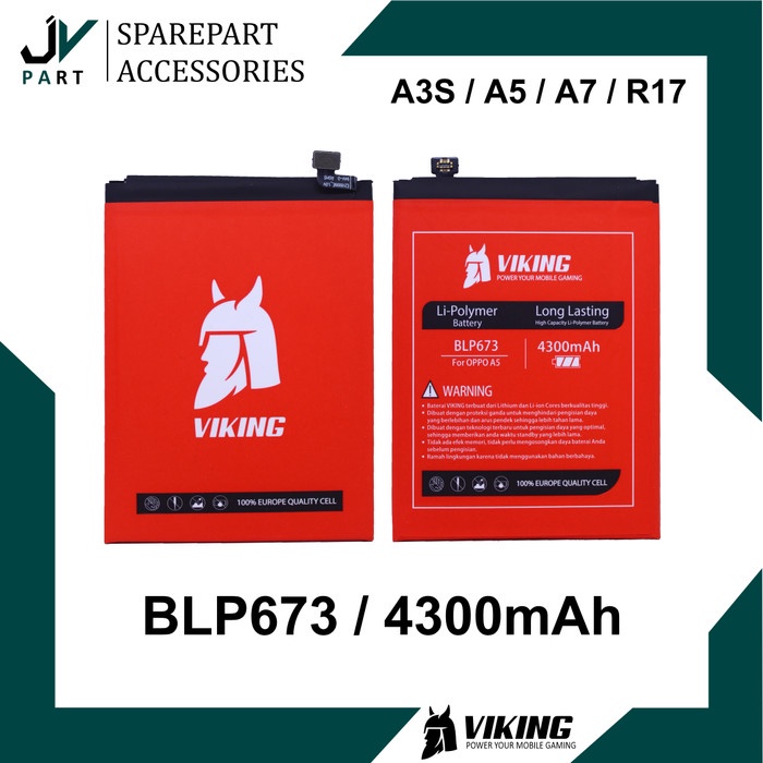 BATERAI VIKING OPPO A31 2020 / OPPO A12 2020 BLP673 DOUBLE POWER