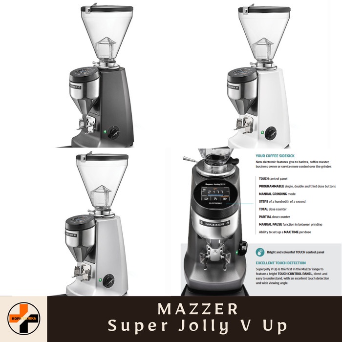Mazzer Espresso Grinder Super Jolly Electronic Doserlesss