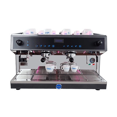 Coffee Espresso Machine CARIMALI Steel 2 Group Mesin Kopi Maker Kafe