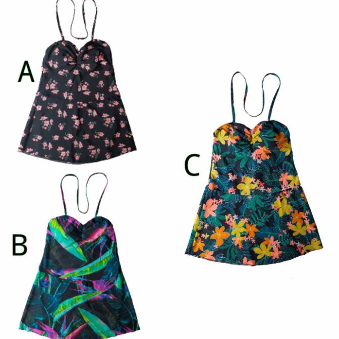 Baju Renang Yukensi Wanita Dewasa dengan Cup Bra