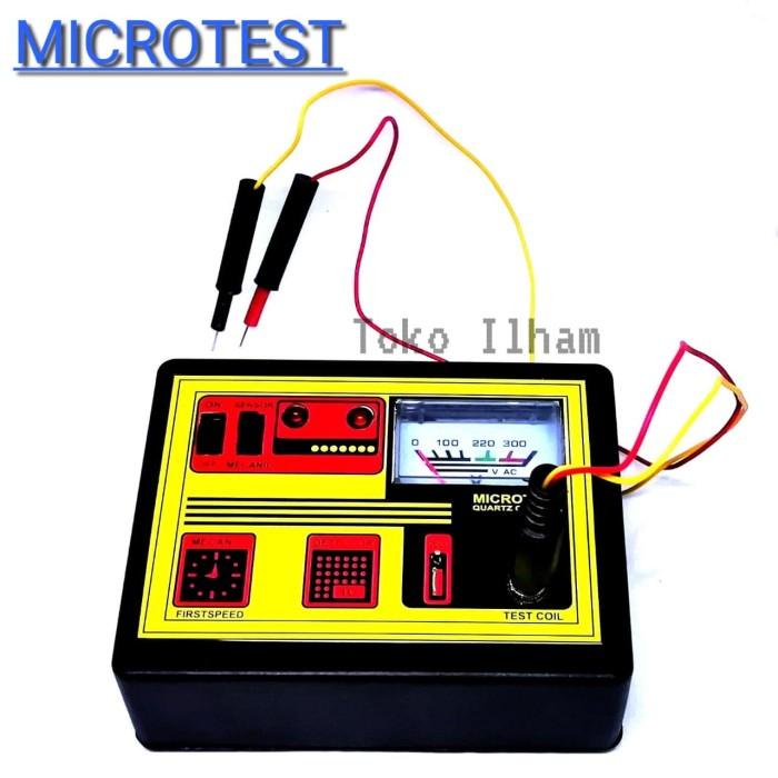 Microtest Alat Servis Jam Tangan Tester Mesin Baterai Ic