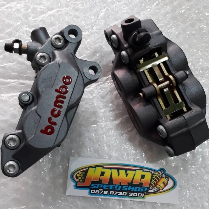 New Kaliper Brembo 4P Big Kanan Copy Ori Thailand Kode Ma007