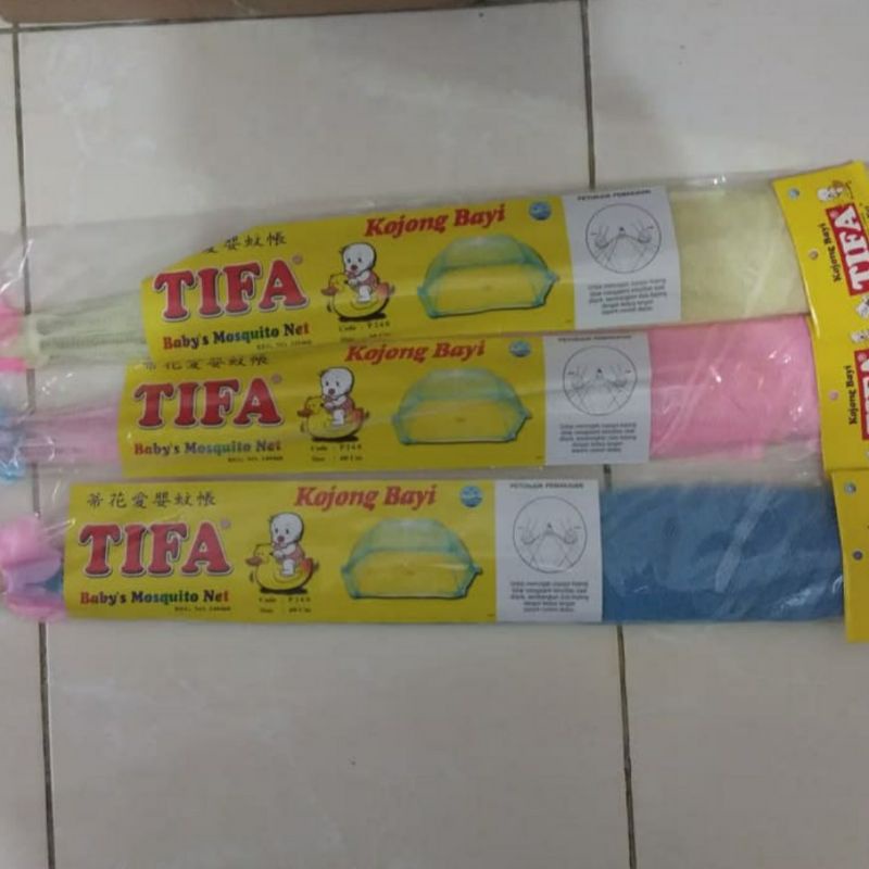 Kojong/Kelambu Bayi Merk TIFA ASLI ORIGINAL Ukuran Kecil (60*80)