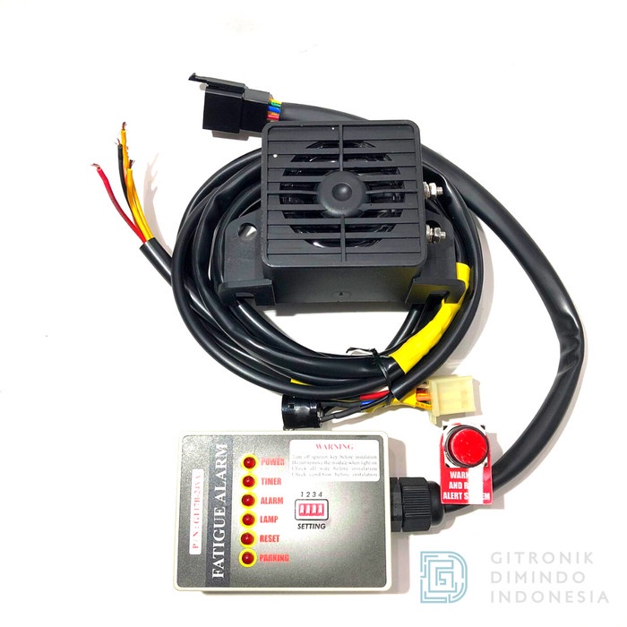 Terlaris Fatigue Alarm 24V Fatigue Warning Alarm Alarm Kelelahan