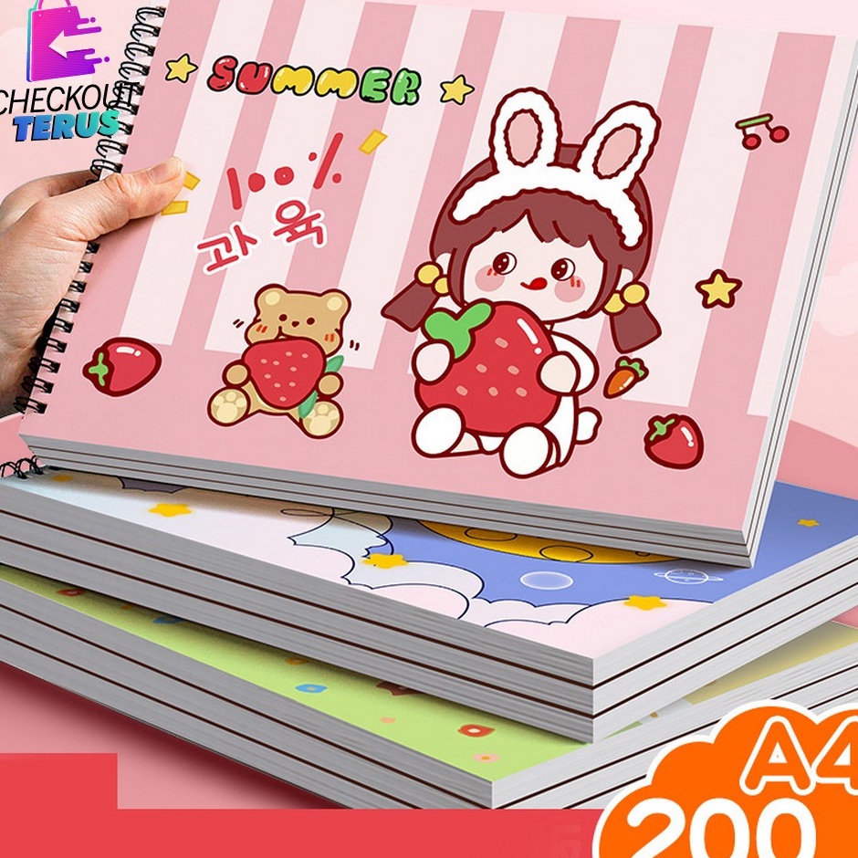 

Big Sale CT A62 Buku Gambar A4 Isi 30 Lembar Buku Menggambar Mewarnai Anak Balita Buku Sketsa Gambar Lukis Drawing Book Kids
