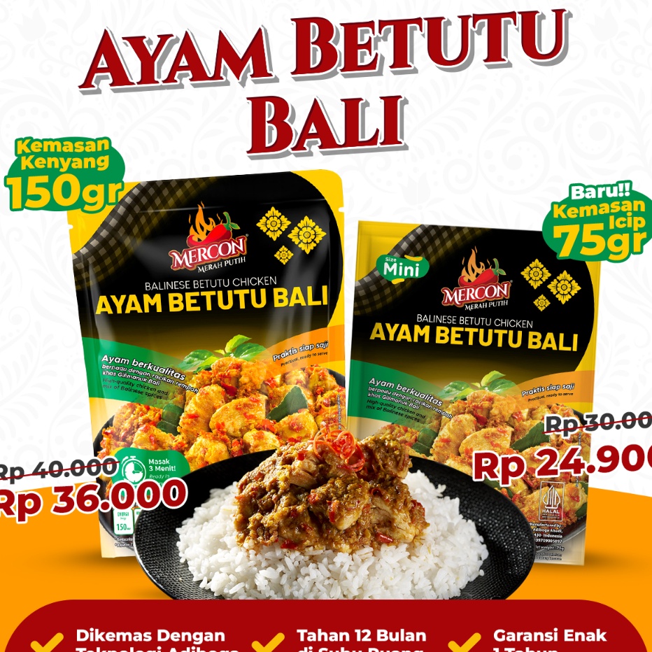 

Model Terkini Mercon Merah Putih - Satuan || Limited Edition !! Ayam Betutu Best