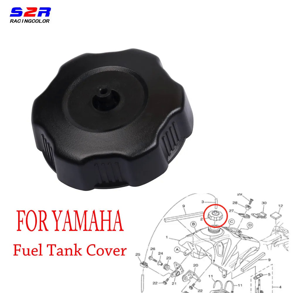 ❤Motorcycle Fuel Plug Gas Tank Cap Cover Gasoline Cap for Yamaha TTR230 TTR 230 T TC V W X Y  2005 2