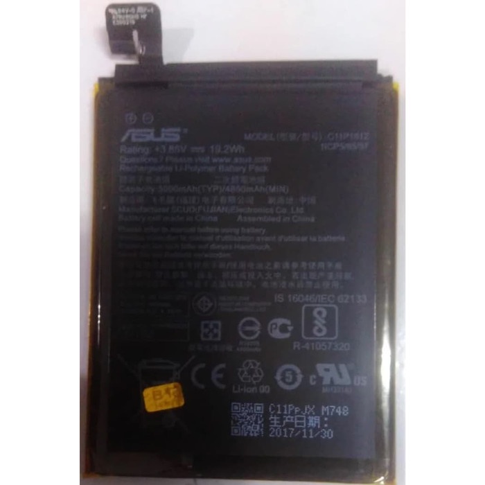 Battery Handphone Asus Zenfone 3 Zoom C11P1612 Baterai HP Zenfone3