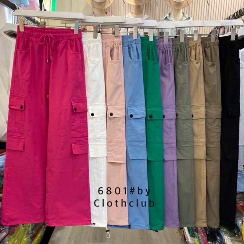 Readysto Long Pants Linen 6801 Merk Preeya Closet / Celana Panjang Linen Preeya Closet Bangkok