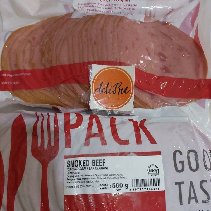 

Bernardi Smoked Beef 500Gr Vp (Value Pa)/ Bernardi Daging 500Gr Vp