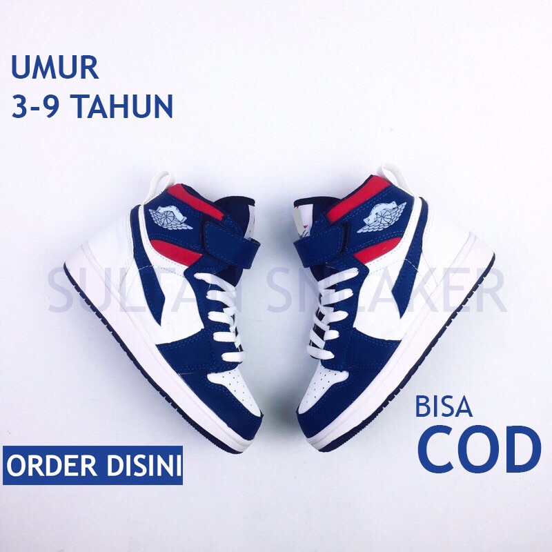 Sepatu Anak Perempuan Laki Sekolah Sd 5 6 Tahun Umur 7 8 3 4 1 Snekers Paud Sandal Main Slip On Rema