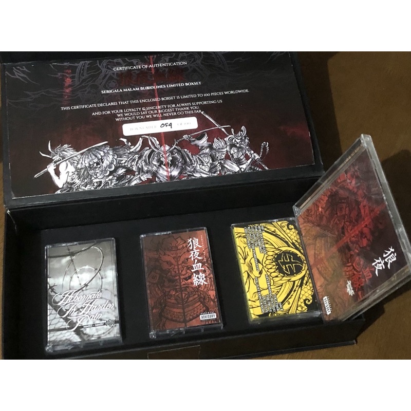serigala malam bloodlines boxset bukan seringai apalagi homicide