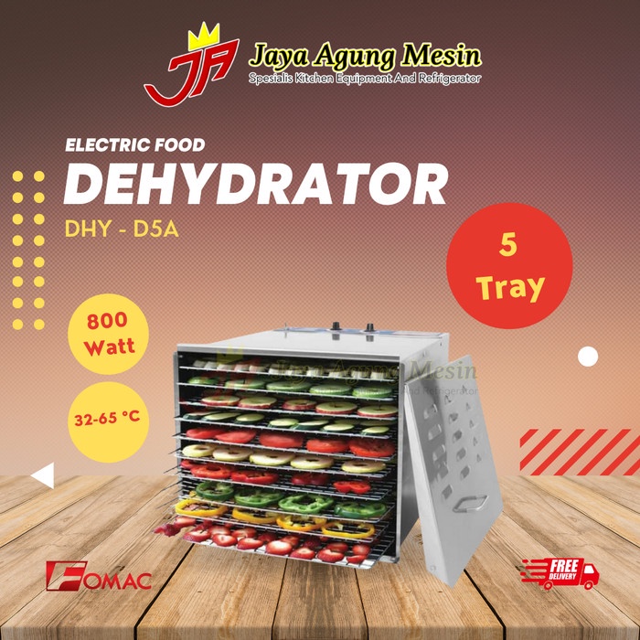 Terlaris Food Dehydrator Mesin Pengering Makanan / Dehydrator Fomac Dhy-D5A