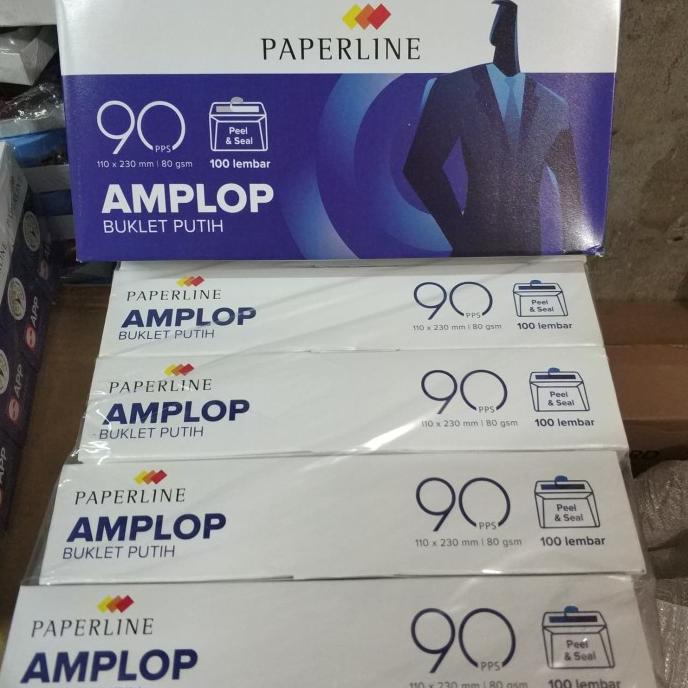 

:<:<:<:<] Amplop Putih Panjang ( 90 ) Paperline
