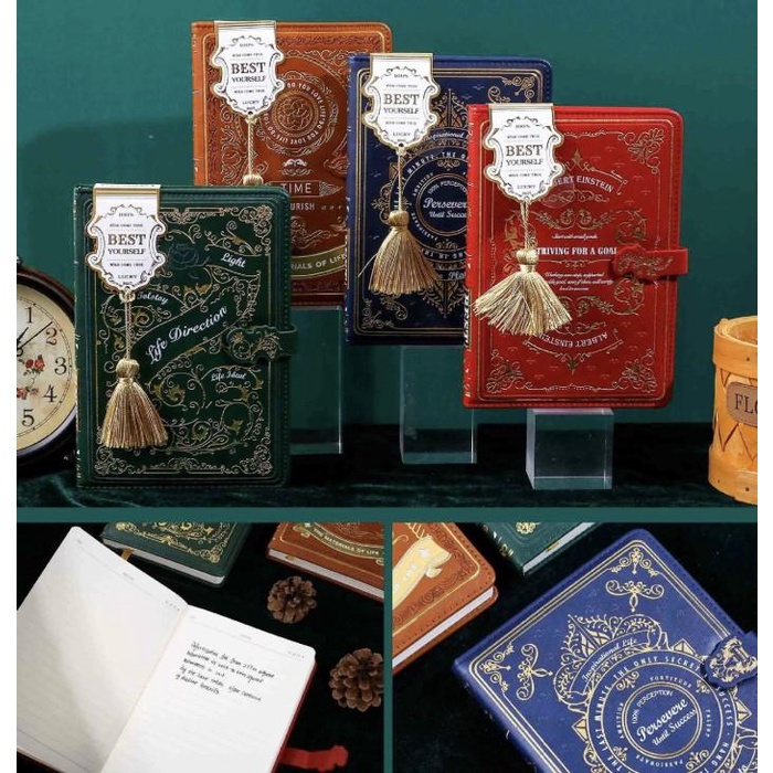 

Magnetic Notebook Diary Best Yourself Pu Leather Buku Agenda 6302