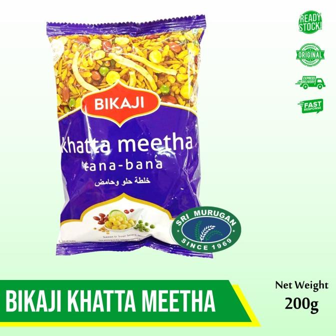 

~@~@~@~@] BIKAJI KHATTA MEETHA TANA-BANA 200 GM