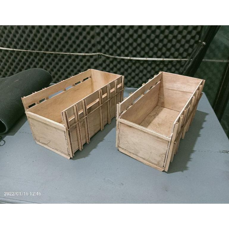 [Tkk] Bak Miniatur Truk Plastik Dari Triplek Cod