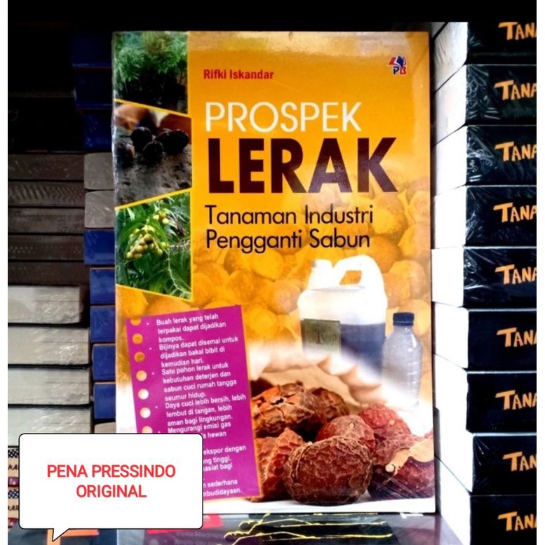 BUKU PROSPEK LERAK TANAMAN INDUSTRI PENGGANTI SABUN - RIFKI ISKANDAR