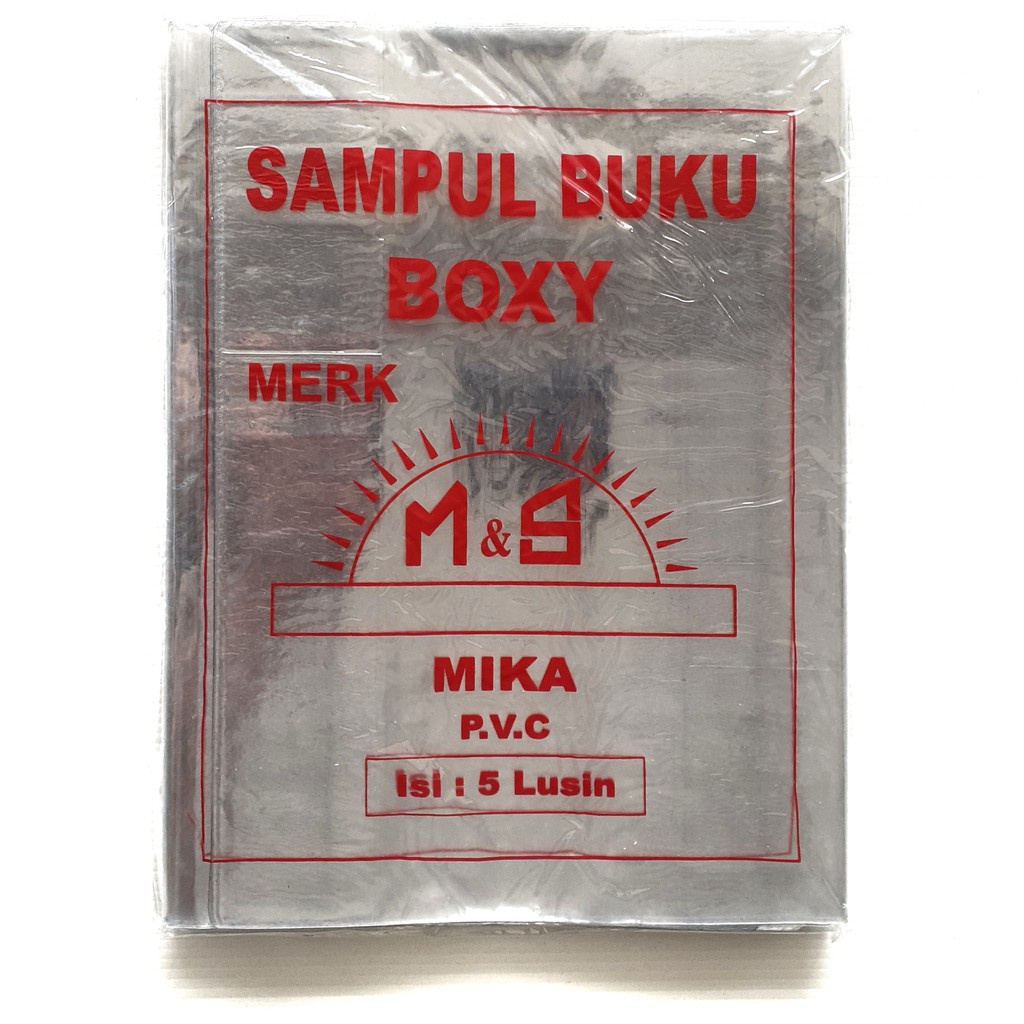 

Sampul Plastik Buku Boxy Ka Bening (1 Pa = 5 Lusin)