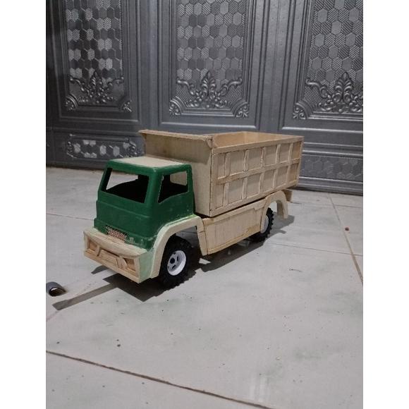 [Kks] Miniatur Truk Plastik Pasir Mentahan Shopee