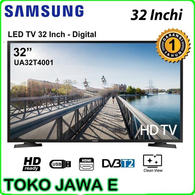 SAMSUNG LED TV UA32T4001 Layar 32 inch - DVBT2 DIGITAL TV