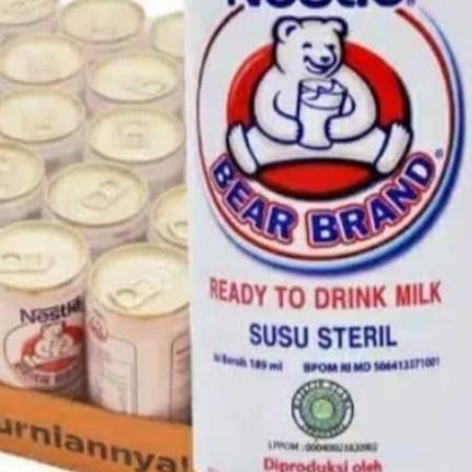 

!!!!!!] nestle bear brand susu steril milk isi 12x189ml beruang