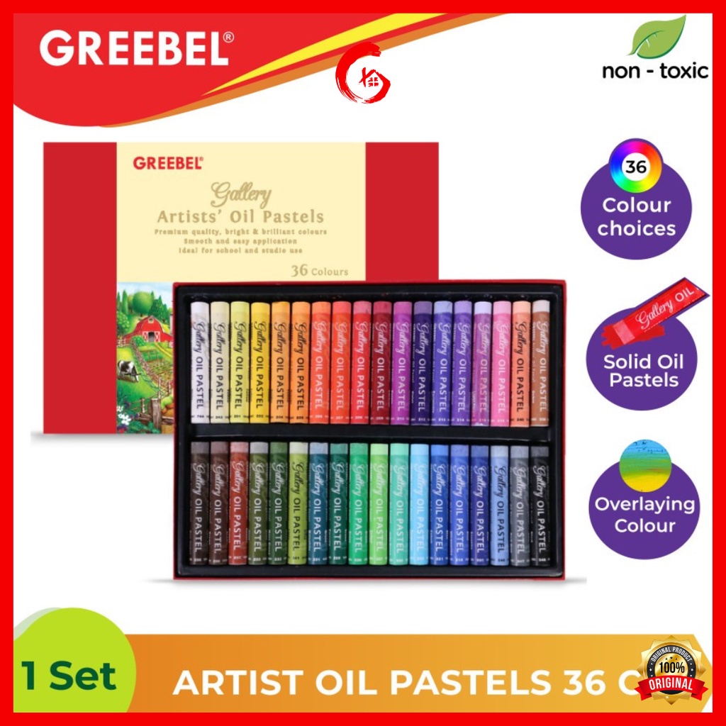 

Greebel Artist'S Oil Pastel / Krayon Set 36