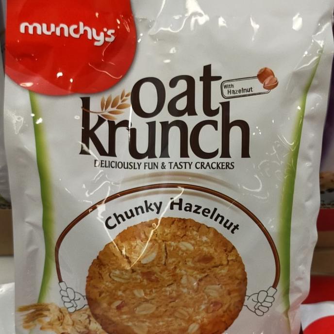 

Open DS] #promo#murah#Munchys Oat Krunch Chunky Hazelnut 416gr biskuit munchys