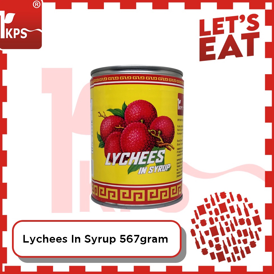 

{ORIGINAL} Lychees In Syrup "IKPS" / Buah Leci / Leci Kaleng / Lychees In Can / IKPS Brand