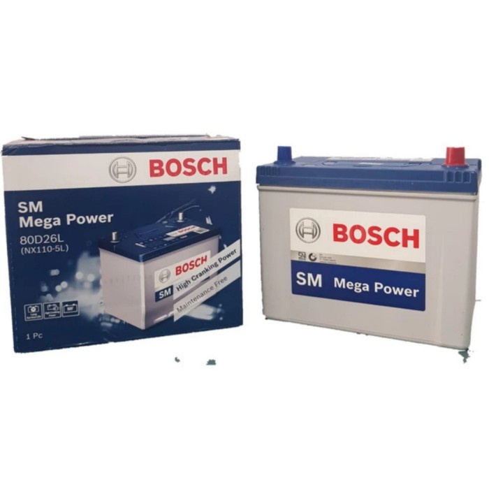 Aki/Accu Mobil Nx110-5L /80D26L Bosch Aki Kering 70Ah Baterai Accu