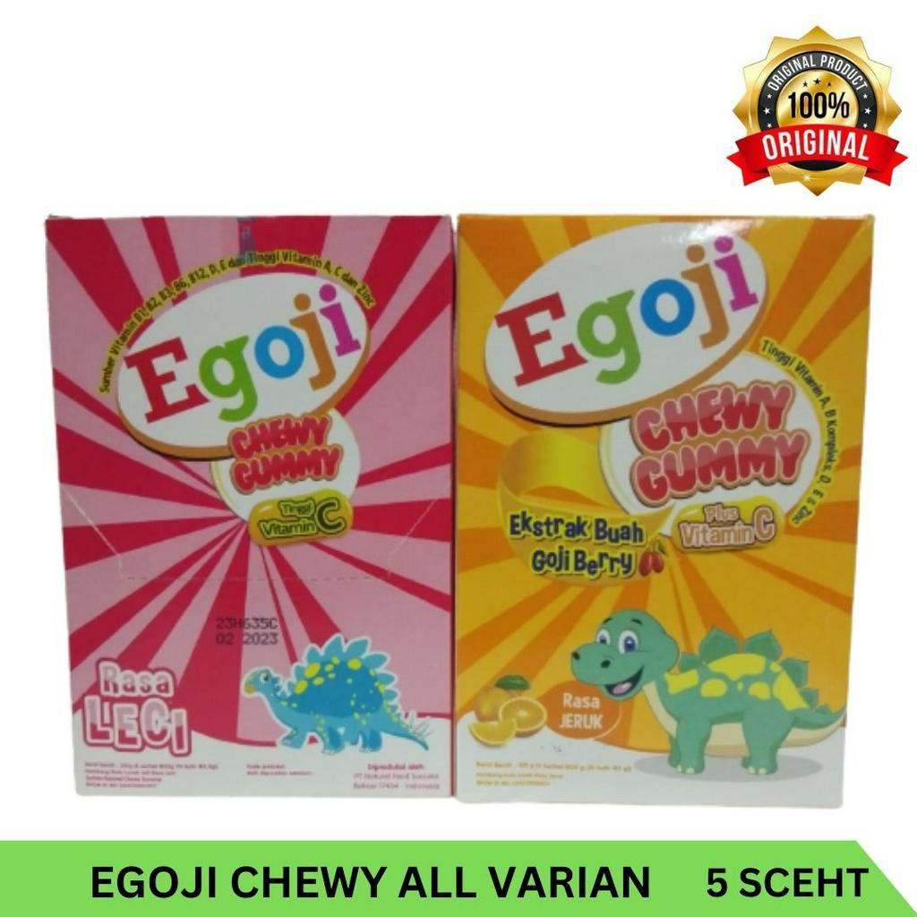 

Egoji Chewy Gummy Permen Multivitan Anak